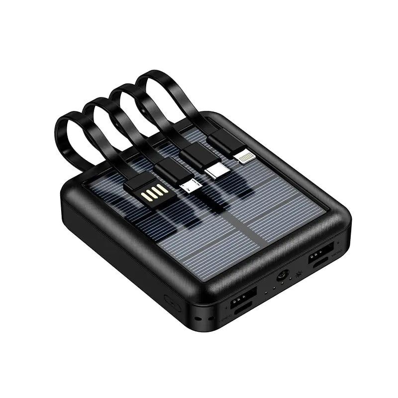 USB Lines Solar Power Bank