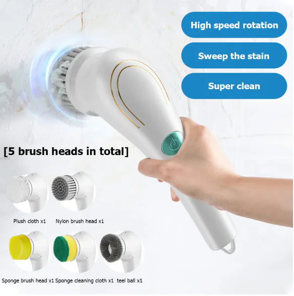 Power Scrub 5-in-1 Brush Set