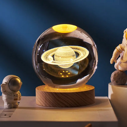 Crystal Ball Night Lamp Projection