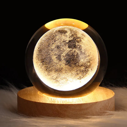 Crystal Ball Night Lamp Projection