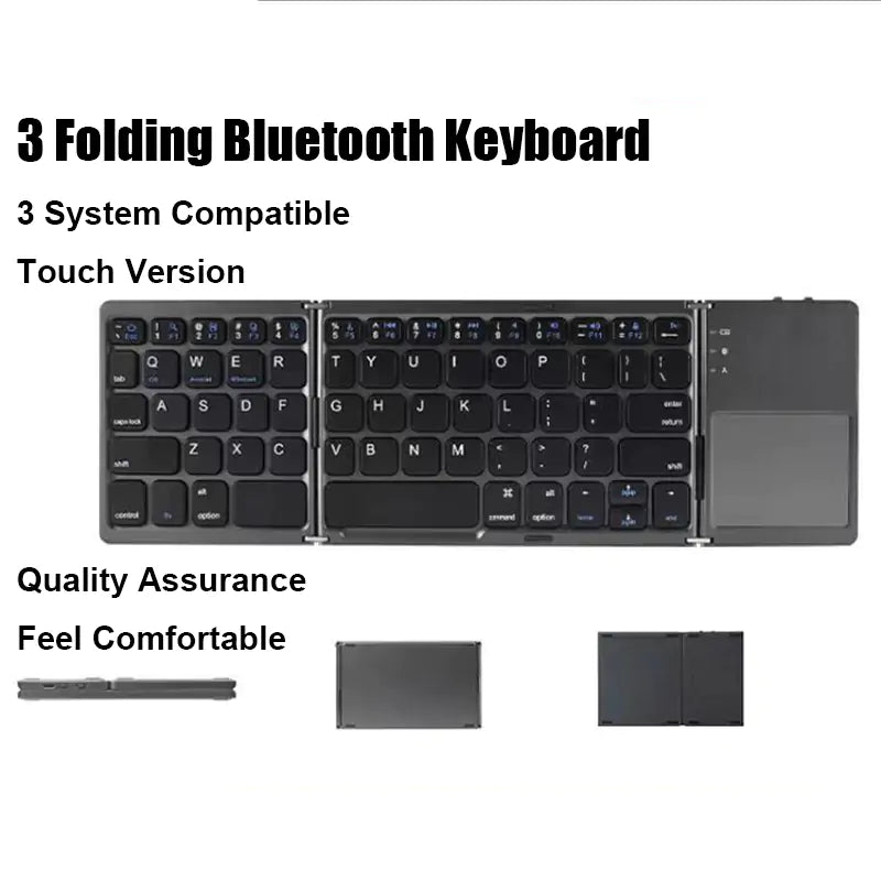 The Ultimate Triple Folding Keyboard