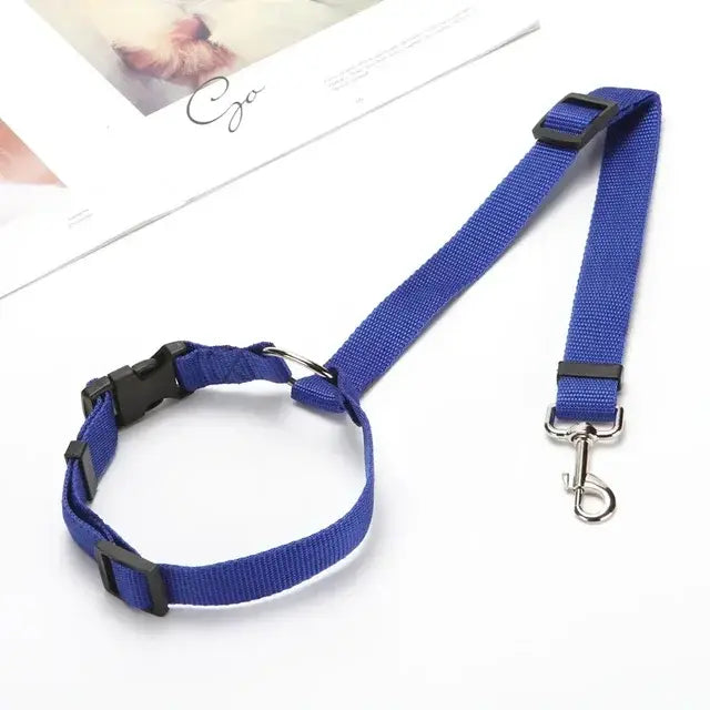 Pet Car Seat Belt &amp; Harness Safety And Style